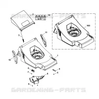 B   Carter pour Stihl MB 460