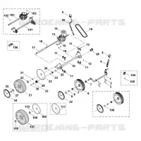 C   Entraînement pour Stihl MB 465