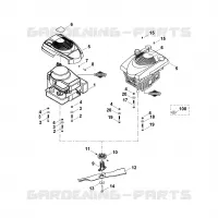 D   Moteur, lame pour Stihl MB 465