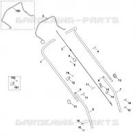 A   Guidon pour Stihl MB 443.0