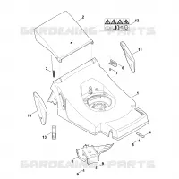 B   Carter pour Stihl MB 443.0