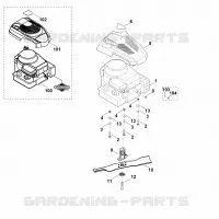 D   Moteur, lame pour Stihl MB 443.0