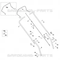 A   Guidon pour Stihl MB 443.0 X