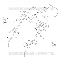 A   Guidon pour Stihl MB 443.1