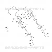 A   Guidon pour Stihl MB 448.0 T