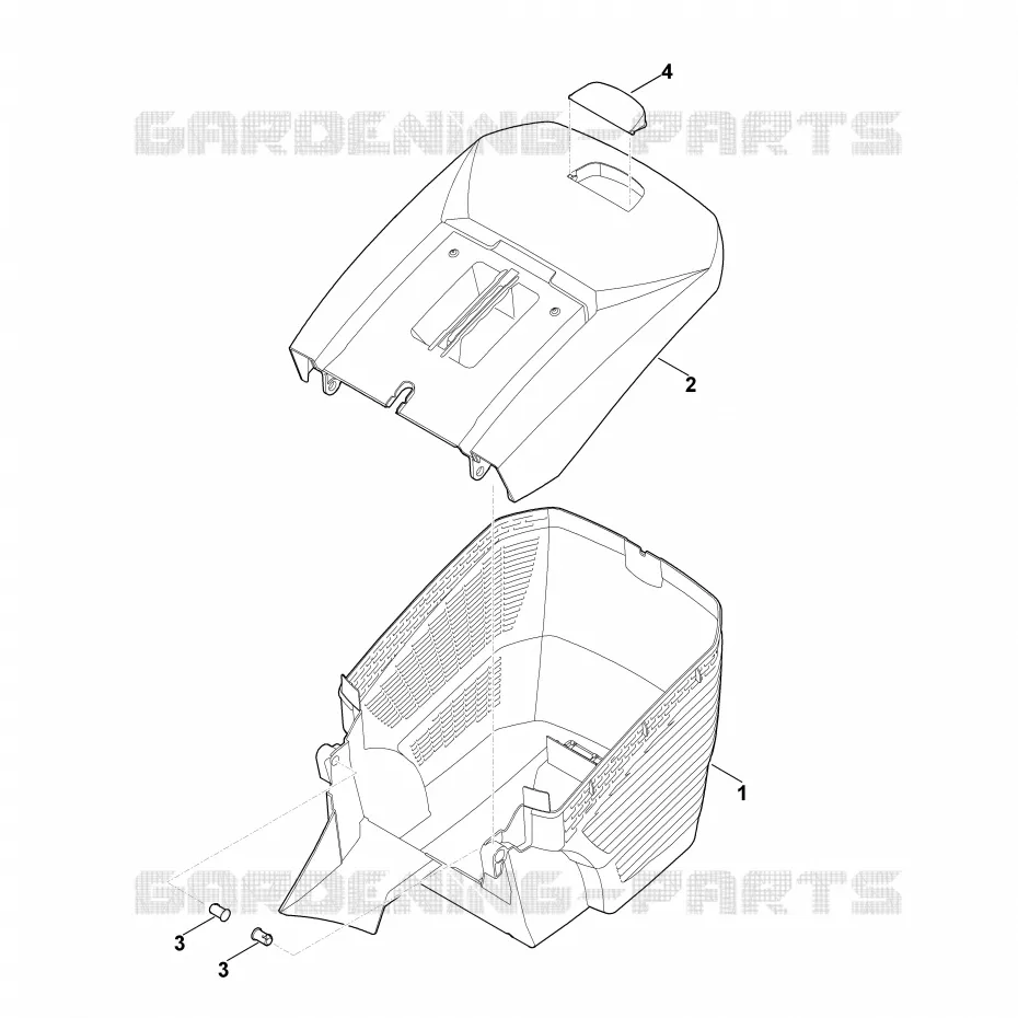E - Bac de ramassage Stihl Tondeuses Tondeuses VIKING : MB MB 448.1 T  MB 448.1 T