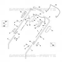 A   Guidon pour Stihl MB 448.1 TX