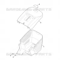 E   Bac de ramassage pour Stihl MB 448.1 TX