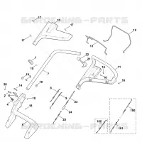 A   Guidon pour Stihl MB 448.1 VC