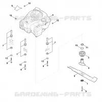 D   Moteur, lame pour Stihl MB 448.1 VC