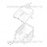 E   Bac de ramassage pour Stihl MB 448.1 VC