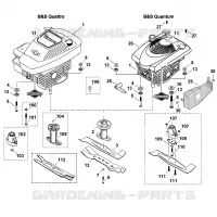 D   Moteur, lame pour Stihl MB 450