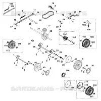 D   Entraînement pour Stihl MB 455