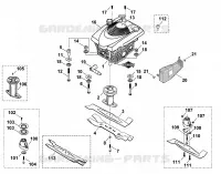 F   Moteur, lame pour Stihl MB 455