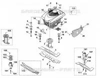 F   Moteur, lame pour Stihl MB 455 M