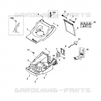 C   Carter pour Stihl MB 455 MM