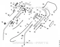 A   Guidon pour Stihl MB 505 BS