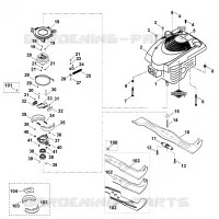 E   Moteur, lame pour Stihl MB 505 BS