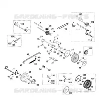 C   Entraînement pour Stihl MB 505 E