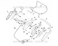 A   Guidon part haut pour Stihl MB 545.0 V