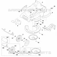 D   Carter, Axe pour Stihl MB 545.0 V