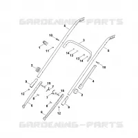 B   Guidon inférieur pour Stihl MB 545.0 VM
