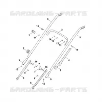 B   Guidon inférieur pour Stihl MB 545.0 VE