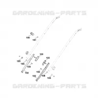 B1   Guidon inférieur pour Stihl MB 545.0 VE
