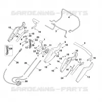A   Guidon part haut pour Stihl MB 545.0 VS