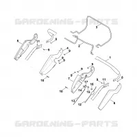 A   Guidon part haut pour Stihl MB 545.1 T