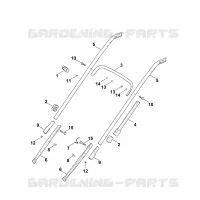 B   Guidon inférieur pour Stihl MB 545.1 T