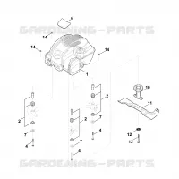 F   Moteur, lame pour Stihl MB 545.1 T