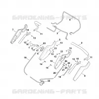 A   Guidon part haut pour Stihl MB 545.1 VM