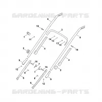 B   Guidon inférieur pour Stihl MB 545.1 VM