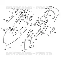 A   Guidon pour Stihl MB 555 KS