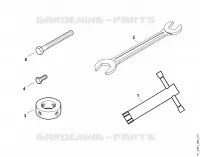 G   Outils pour Stihl MB 555 KS