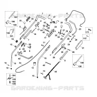 A   Guidon pour Stihl MB 555 E