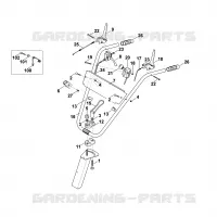 A   Guidon pour Stihl MB 6 RH