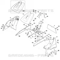 B   Chassis pour Stihl MB 6 RH