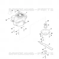 D   Moteur, lame pour Stihl MB 6.2 RH