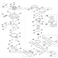 G   Lame, Embrayage de lame pour Stihl MB 650.0 VS