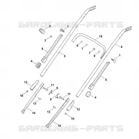 B   Guidon inférieur pour Stihl MB 650.0 KS