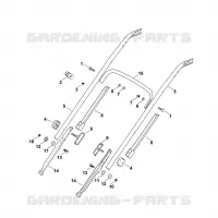 B   Guidon inférieur pour Stihl MB 650.0 OS