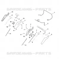 A   Guidon part haut pour Stihl MB 650.0 T