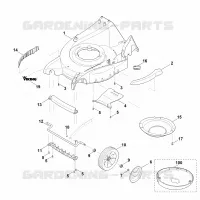 D   Carter, Axe pour Stihl MB 650.0 T