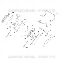 A   Guidon part haut pour Stihl MB 650.0 TK