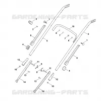 B   Guidon inférieur pour Stihl MB 650.0 TK