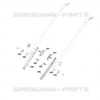 B1   Guidon inférieur pour Stihl MB 650.0 TK