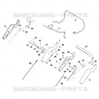 A   Guidon part haut pour Stihl MB 650.0 V