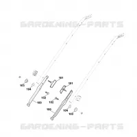 B1   Guidon inférieur pour Stihl MB 650.0 V